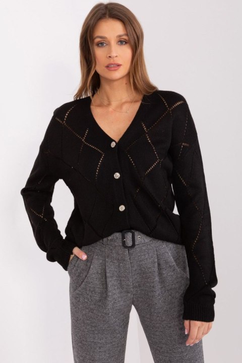 Sweter Damski Model LC-SW-A10-1.23X Black - Rue Paris Hurtownia odzieży on-line, moda damska, bielizna i obuwie dla kobiet - Mat Sweter Damski Model LC-SW-A10-1.23X Black - Rue Paris Hurtownia odzieży on-line, moda damska, bielizna i obuwie dla kobiet - Mat