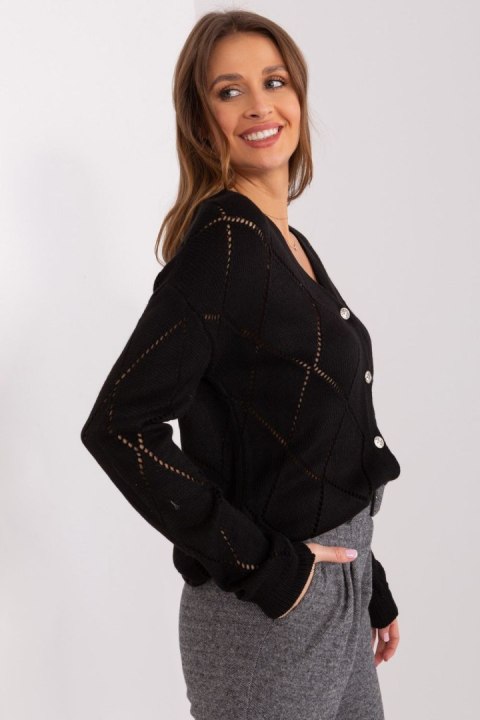 Sweter Damski Model LC-SW-A10-1.23X Black - Rue Paris Hurtownia odzieży on-line, moda damska, bielizna i obuwie dla kobiet - Mat Sweter Damski Model LC-SW-A10-1.23X Black - Rue Paris Hurtownia odzieży on-line, moda damska, bielizna i obuwie dla kobiet - Mat