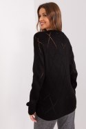 Sweter Damski Model LC-SW-A10-1.23X Black - Rue Paris Hurtownia odzieży on-line, moda damska, bielizna i obuwie dla kobiet - Mat