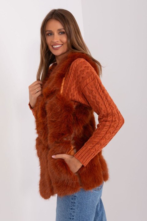 Kamizelka Model AT-KZ-2375.00P Dark Orange - AT Kamizelka Model AT-KZ-2375.00P Dark Orange - AT