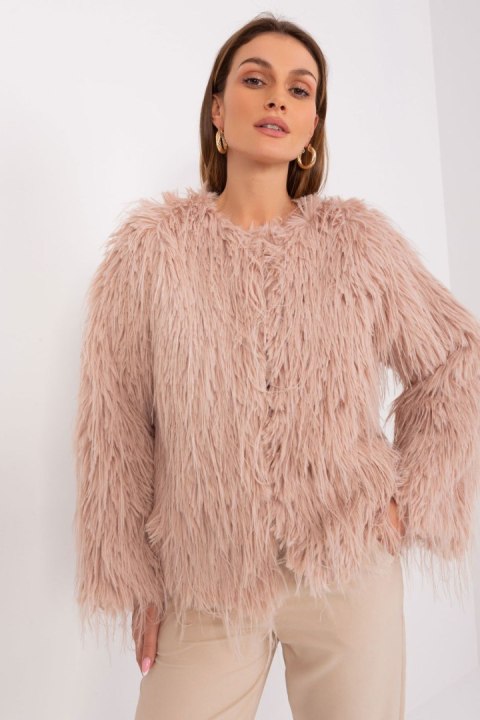 Kurtka Damska Model AT-KR-2359.96P Dark Pink - AT Kurtka Damska Model AT-KR-2359.96P Dark Pink - AT