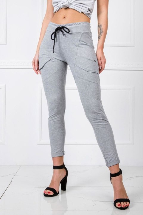 Spodnie Dresowe Model RV-DR-5424.08X Grey - BFG Spodnie Dresowe Model RV-DR-5424.08X Grey - BFG
