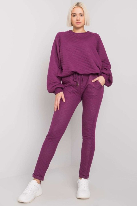 Spodnie Komplet Model RV-KMPL-7448.28 Dark Violet - BFG Spodnie Komplet Model RV-KMPL-7448.28 Dark Violet - BFG