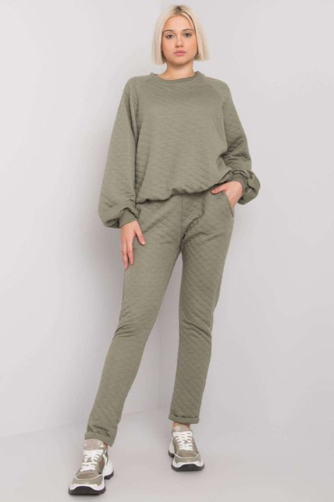 Spodnie Komplet Model RV-KMPL-7448.28 Khaki - BFG Spodnie Komplet Model RV-KMPL-7448.28 Khaki - BFG