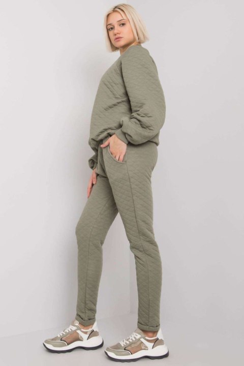 Spodnie Komplet Model RV-KMPL-7448.28 Khaki - BFG Spodnie Komplet Model RV-KMPL-7448.28 Khaki - BFG