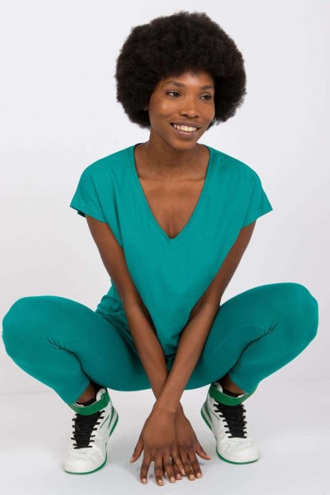 T-shirt Damski Model AP-TS-A-004 Dark Green - BFG T-shirt Damski Model AP-TS-A-004 Dark Green - BFG