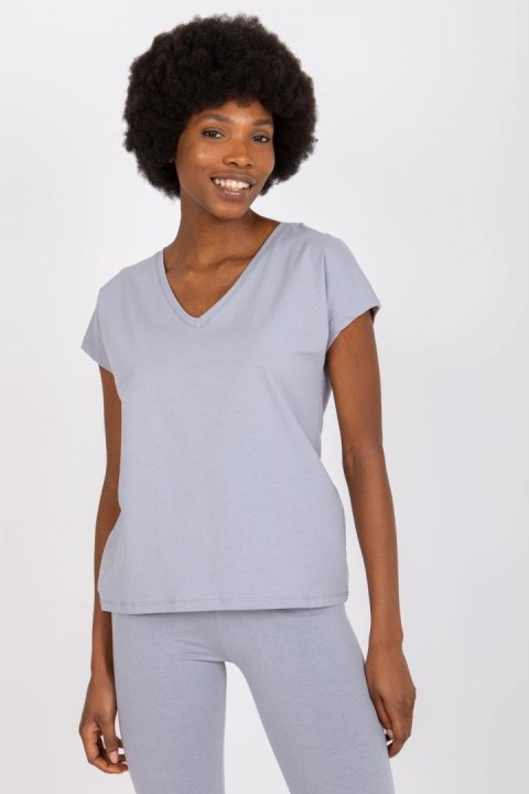 T-shirt Damski Model AP-TS-A-004 Grey - BFG T-shirt Damski Model AP-TS-A-004 Grey - BFG