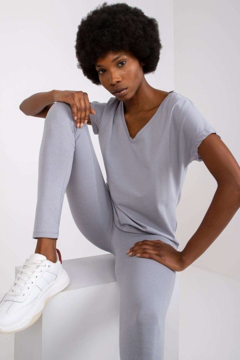 T-shirt Damski Model AP-TS-A-004 Grey - BFG T-shirt Damski Model AP-TS-A-004 Grey - BFG