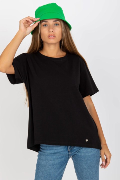T-shirt Damski Model RV-TS-8047.57P Black - BFG T-shirt Damski Model RV-TS-8047.57P Black - BFG