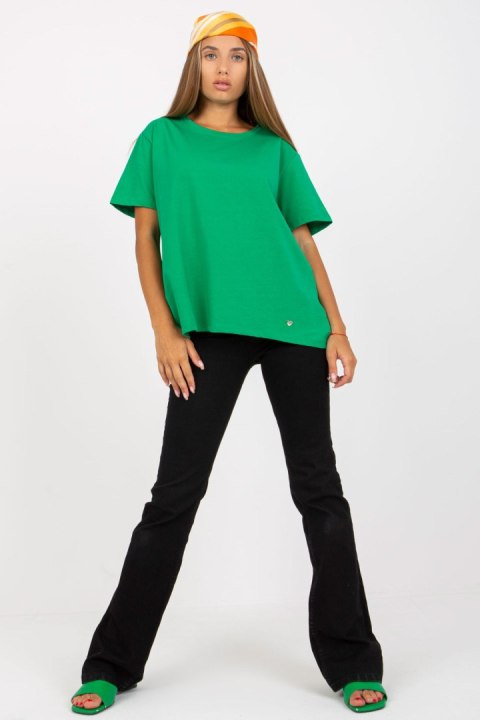 T-shirt Damski Model RV-TS-8047.57P Green - BFG T-shirt Damski Model RV-TS-8047.57P Green - BFG