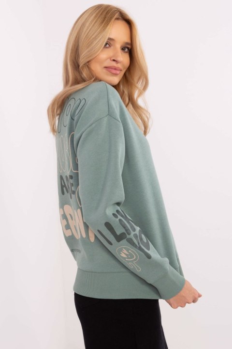 Bluza Damska Model D10600T02695A Pistacja - Sublevel Bluza Damska Model D10600T02695A Pistacja - Sublevel