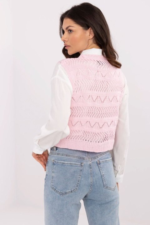 Kamizelka Model D93076J90849A Light Pink - Sublevel Kamizelka Model D93076J90849A Light Pink - Sublevel