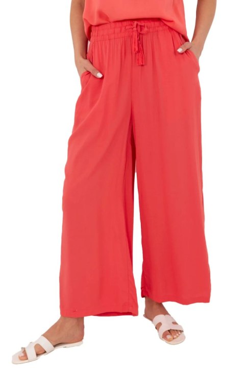 Spodnie Damskie Model D73761M62237B Coral - Sublevel Spodnie Damskie Model D73761M62237B Coral - Sublevel