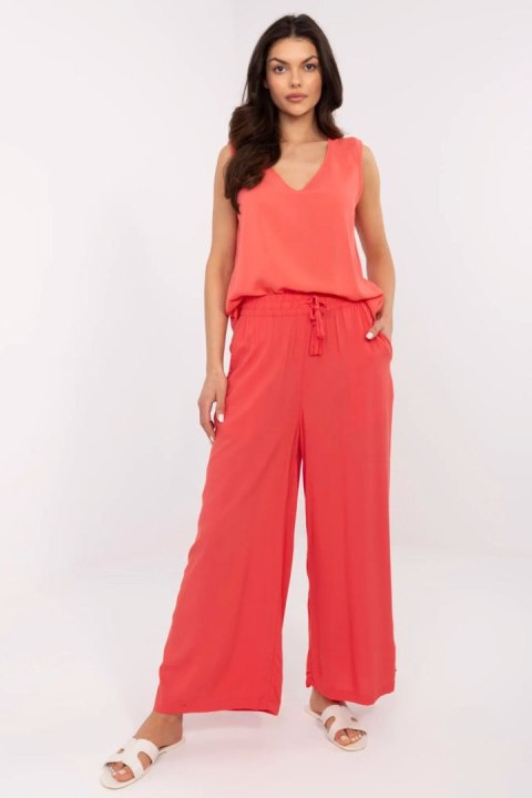 Spodnie Damskie Model D73761M62237B Coral - Sublevel Spodnie Damskie Model D73761M62237B Coral - Sublevel