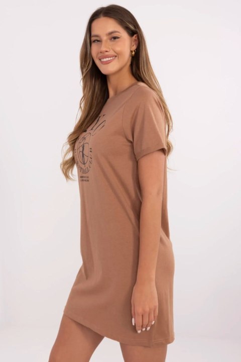 Sukienka Model D12063M02382C Light Brown - Sublevel Sukienka Model D12063M02382C Light Brown - Sublevel