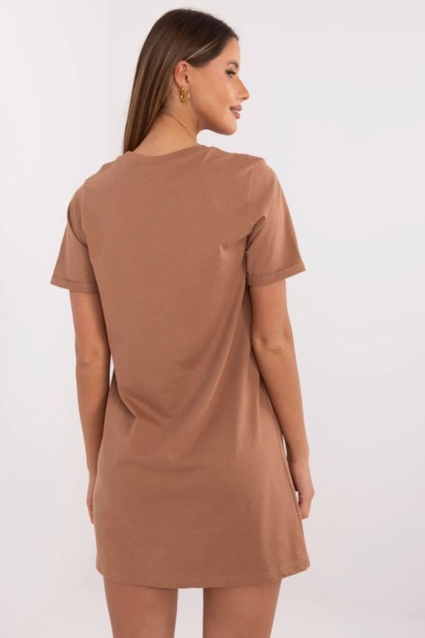 Sukienka Model D12063M02382C Light Brown - Sublevel Sukienka Model D12063M02382C Light Brown - Sublevel