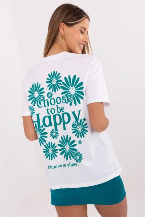 T-shirt Damski Model D12022AC02645I White - Sublevel T-shirt Damski Model D12022AC02645I White - Sublevel
