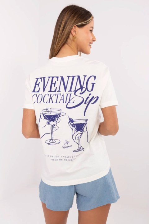 T-shirt Damski Model D12022M02738A White - Sublevel T-shirt Damski Model D12022M02738A White - Sublevel