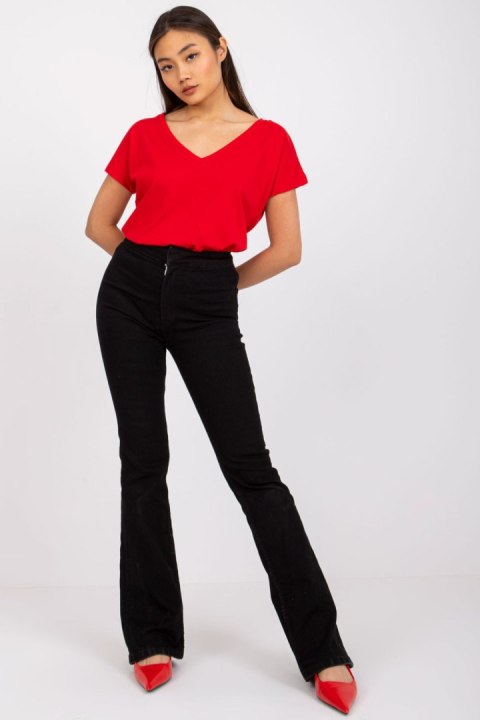 T-shirt Damski Model RV-TS-4832.14P Red - BFG T-shirt Damski Model RV-TS-4832.14P Red - BFG