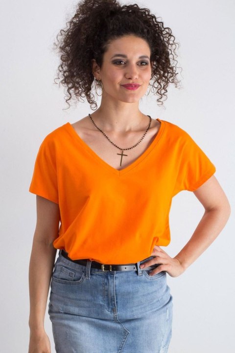 T-shirt Damski Model RV-TS-4832.39P Orange - BFG T-shirt Damski Model RV-TS-4832.39P Orange - BFG