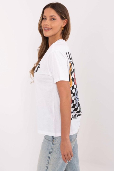 Tshirt Damski Model D12022AC02645E White - Sublevel Tshirt Damski Model D12022AC02645E White - Sublevel
