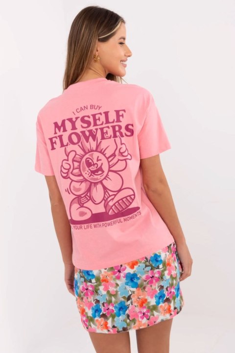 Tshirt Damski Model D12022AC02645I Pink - Sublevel Tshirt Damski Model D12022AC02645I Pink - Sublevel