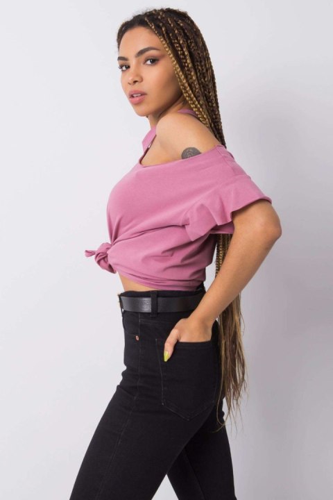 Bluzka Model FA-BZ-6946.93P Dark Pink - Fancy Bluzka Model FA-BZ-6946.93P Dark Pink - Fancy