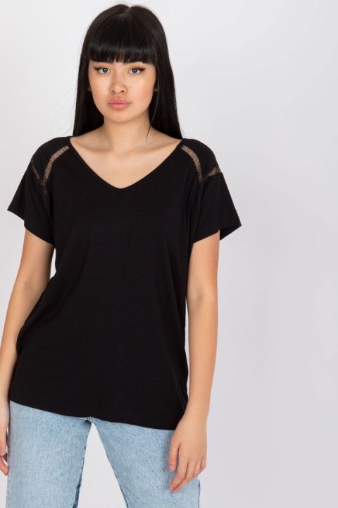 Bluzka Model FA-BZ-7237.40P Black - Fancy Bluzka Model FA-BZ-7237.40P Black - Fancy