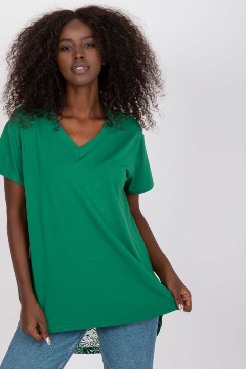 Bluzka Model FA-BZ-7724.92P Dark Green - Fancy Bluzka Model FA-BZ-7724.92P Dark Green - Fancy