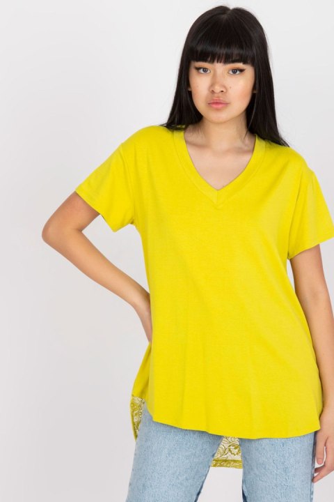 Bluzka Model FA-BZ-7724.92P Limonka - Fancy Bluzka Model FA-BZ-7724.92P Limonka - Fancy