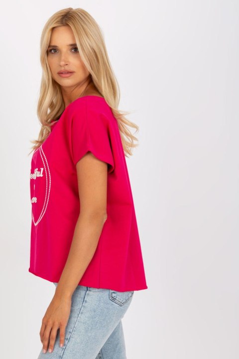 Bluzka Model FA-BZ-7961.86 Fuksja - Fancy Bluzka Model FA-BZ-7961.86 Fuksja - Fancy