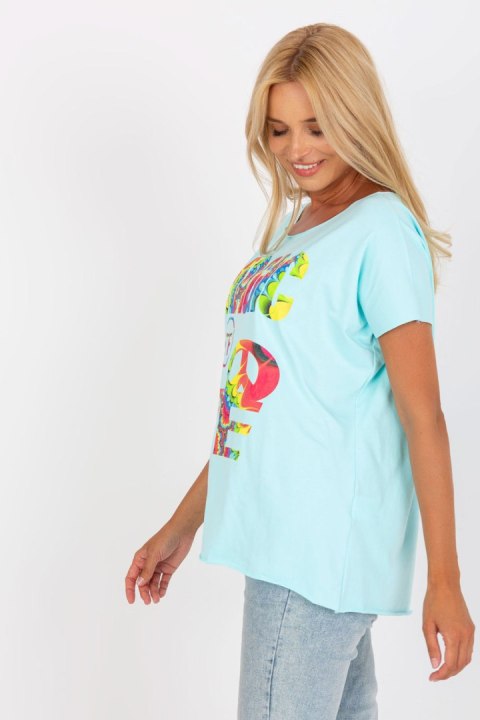Bluzka Model FA-BZ-7964.93 Light Blue - Fancy Bluzka Model FA-BZ-7964.93 Light Blue - Fancy