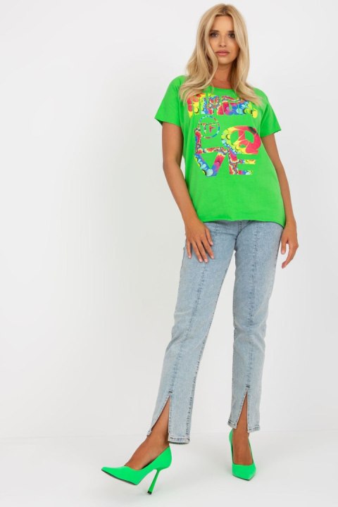 Bluzka Model FA-BZ-7964.93 Light Green - Fancy Bluzka Model FA-BZ-7964.93 Light Green - Fancy