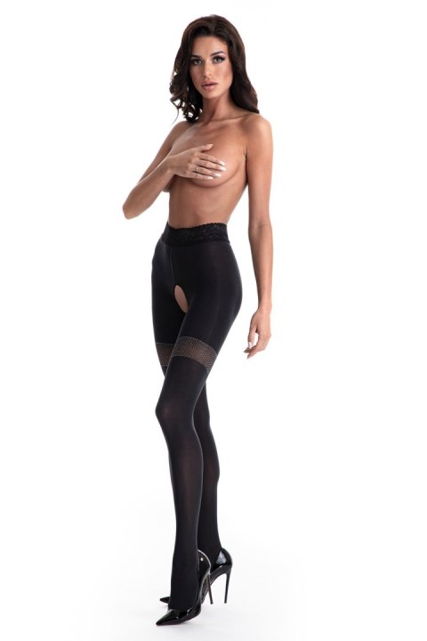 Rajstopy Model Glamour 80 Den Black - Amour Rajstopy Model Glamour 80 Den Black - Amour