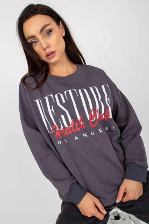 Bluza Damska Model EM-BL-7886.88 Dark Grey - EM Bluza Damska Model EM-BL-7886.88 Dark Grey - EM