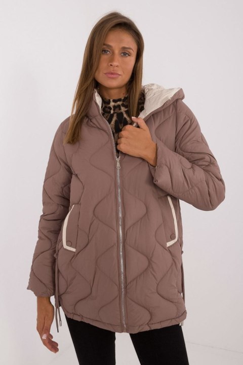 Kurtka Damska Model MBM-KR-2319.32 Brown - MBM Kurtka Damska Model MBM-KR-2319.32 Brown - MBM