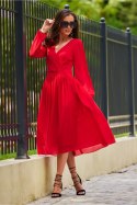 Sukienka Model CZE SUK0372 Red - Roco Fashion