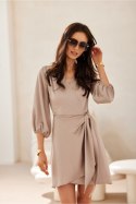 Sukienka Model Federica BEJ SUK0524 Light Beige - Roco Fashion