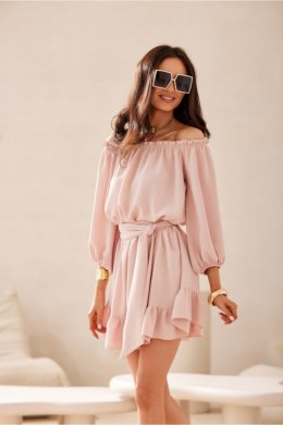 Sukienka Model Giulia PRO SUK0523 Pink - Roco Fashion
