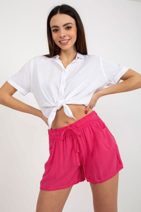 Szorty Damskie Model D73760M61531KH Fuksja - Fresh Made Szorty Damskie Model D73760M61531KH Fuksja - Fresh Made