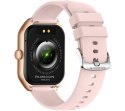 Smartwatch Damski Rubicon RNCF03-5 Różowe złoto Bransoleta + Pasek