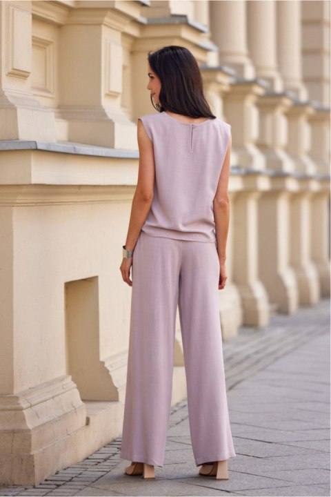 Bluzka Model Manon ROZ BLU0210 Pink - Roco Fashion Bluzka Model Manon ROZ BLU0210 Pink - Roco Fashion