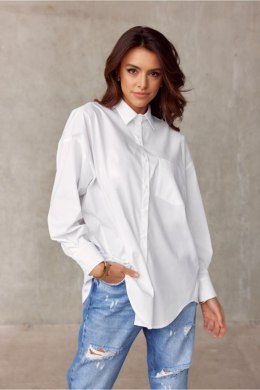 Koszula Damska Model EKR BLU0155 Ecru - Roco Fashion