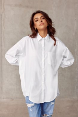 Koszula Damska Model EKR BLU0155 Ecru - Roco Fashion