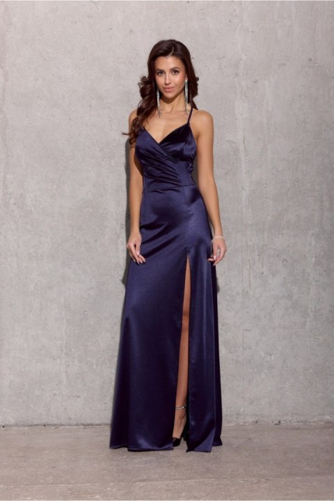 Sukienka Model Alessandra GRA SUK0460 Navy - Roco Fashion Sukienka Model Alessandra GRA SUK0460 Navy - Roco Fashion