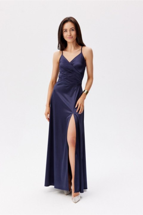 Sukienka Model Serena GRA SUK0521 Navy - Roco Fashion Sukienka Model Serena GRA SUK0521 Navy - Roco Fashion