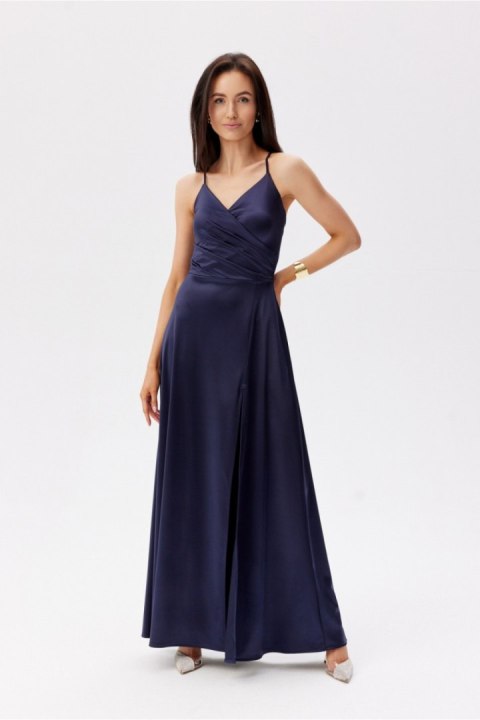 Sukienka Model Serena GRA SUK0521 Navy - Roco Fashion Sukienka Model Serena GRA SUK0521 Navy - Roco Fashion