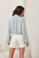 Bluzka Model Carly MIE BLU0203 Mint - Roco Fashion