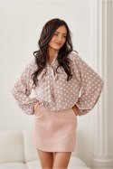 Bluzka Model Carly ROZ BLU0203 Pink - Roco Fashion