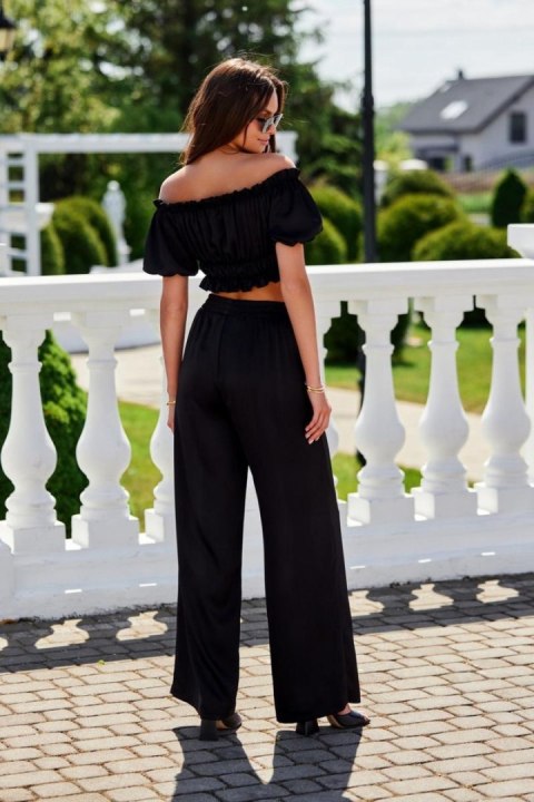 Bluzka Model Marbella CZA BLU0181 Black - Roco Fashion Bluzka Model Marbella CZA BLU0181 Black - Roco Fashion